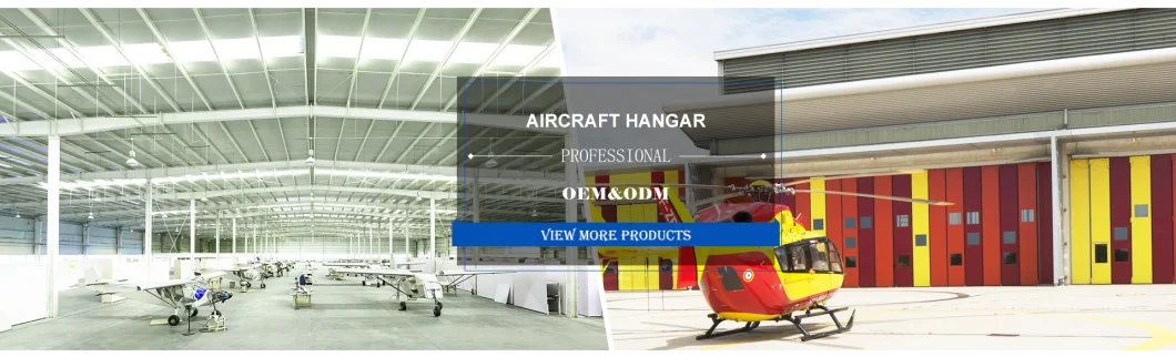 Modern Prefab Steel Structure Building Prefabricated Warehouse/Workshop/Aircraft Hangar/Office Construction Material