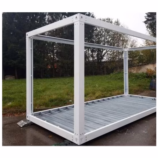 Conteneur d'expédition préfabriqué mobile portable de 20 pieds Home Office Container House à vendre