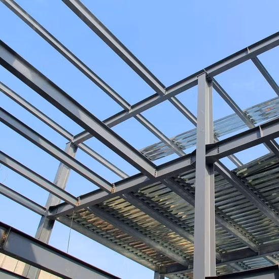 Châssis en acier pour entrepôt de construction de structure en acier