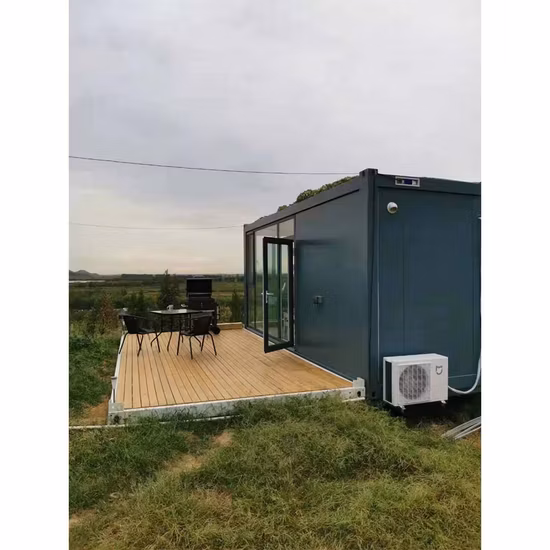 Chine 20/40FT Structure en acier modulaire préfabriquée extensible Portable Tiny Home Caravan Construction Villa Camp House Prefab Mobile Shipping Container House