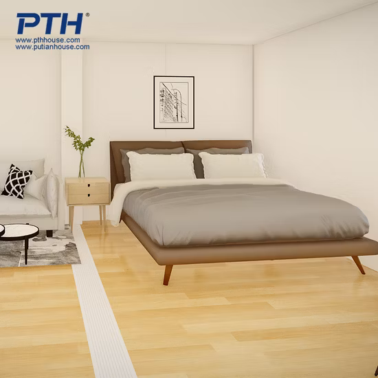 Maison préfabriquée moderne de luxe Maison de conteneur de vie d'arrière-cour modulaire préfabriquée portable